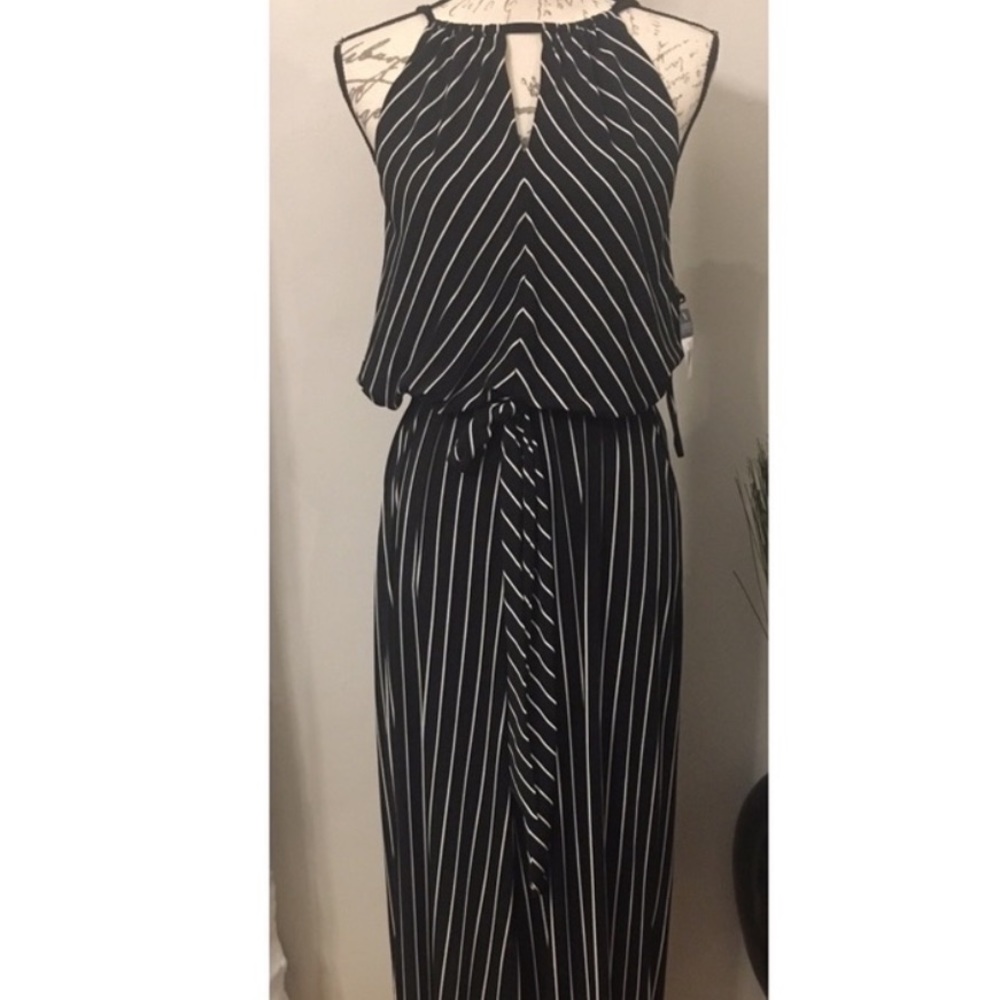 Ralph Lauren Pinstripe Jumpsuit Size Large
